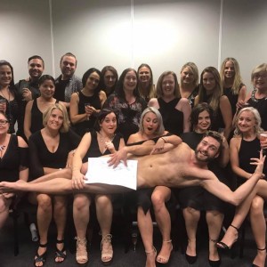 The Artful Hen life drawing hens night in full swing
