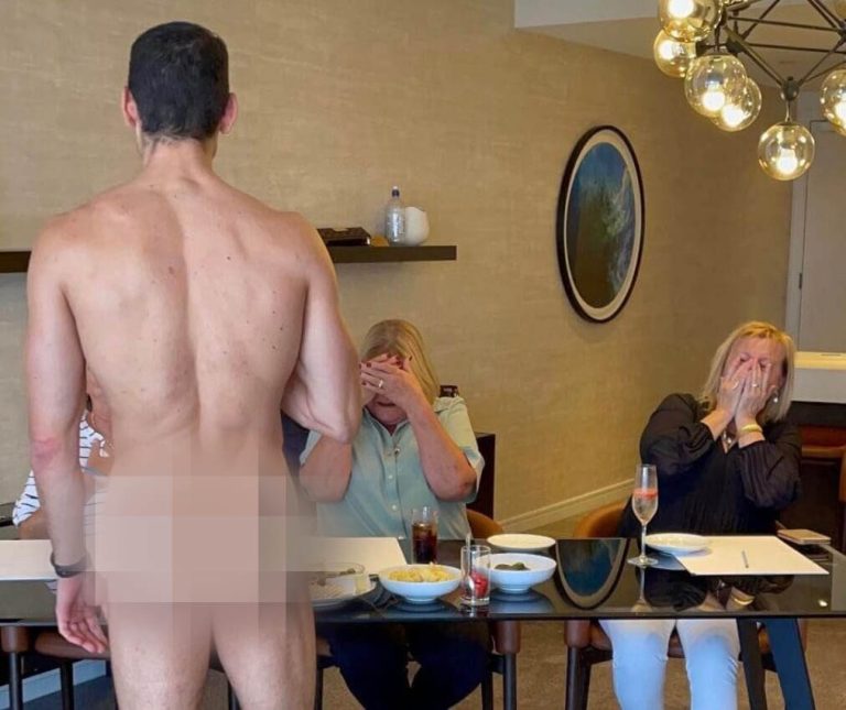 Private life drawing party at home with The Artful Hen's male model