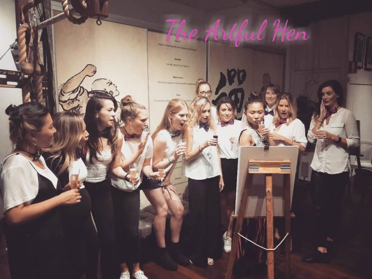 Life drawing session with The Artful Hen