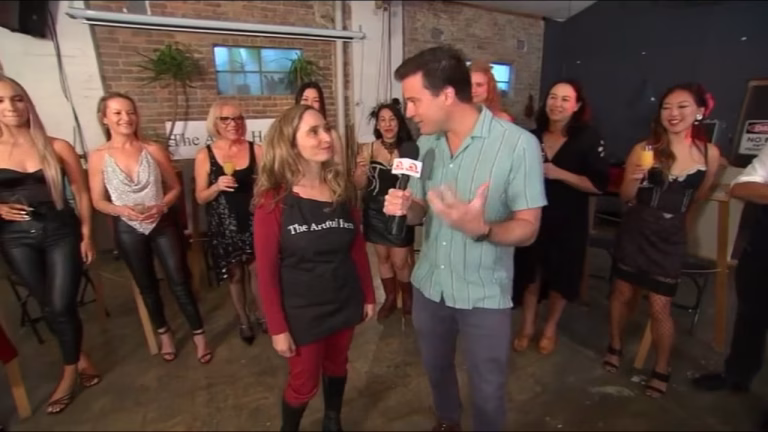 HIghlights from The Artful Hen on Channel Seven's Sunrise