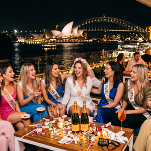 A Hens Night on the town in Sydney